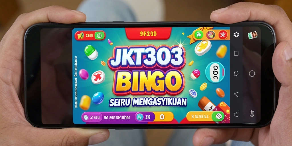 Tampilan gameplay JKT303 yang penuh warna dan menarik.