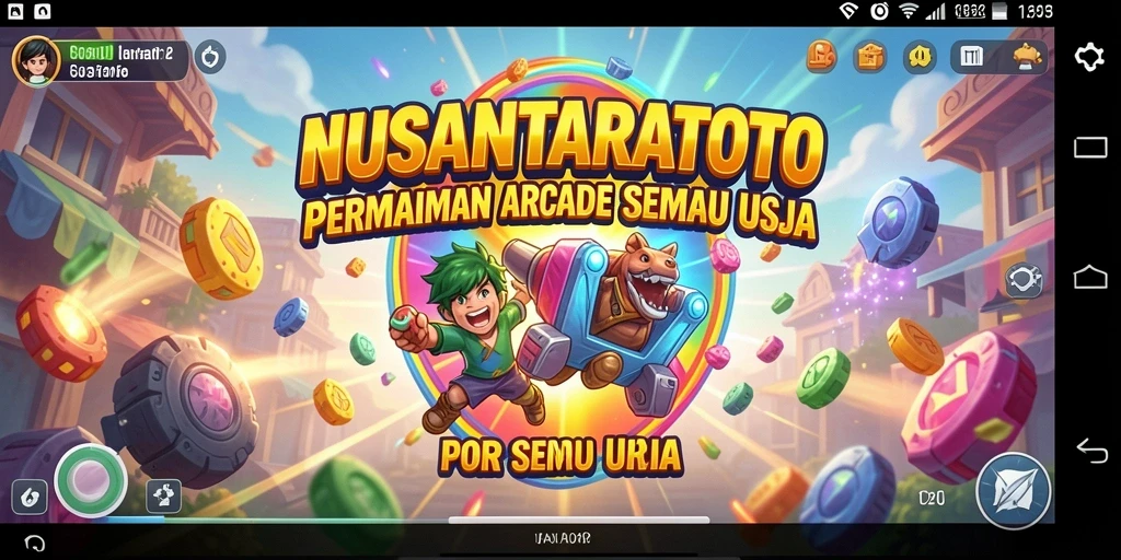 Tampilan gameplay seru di NUSANTARATOTO yang menggugah semangat.