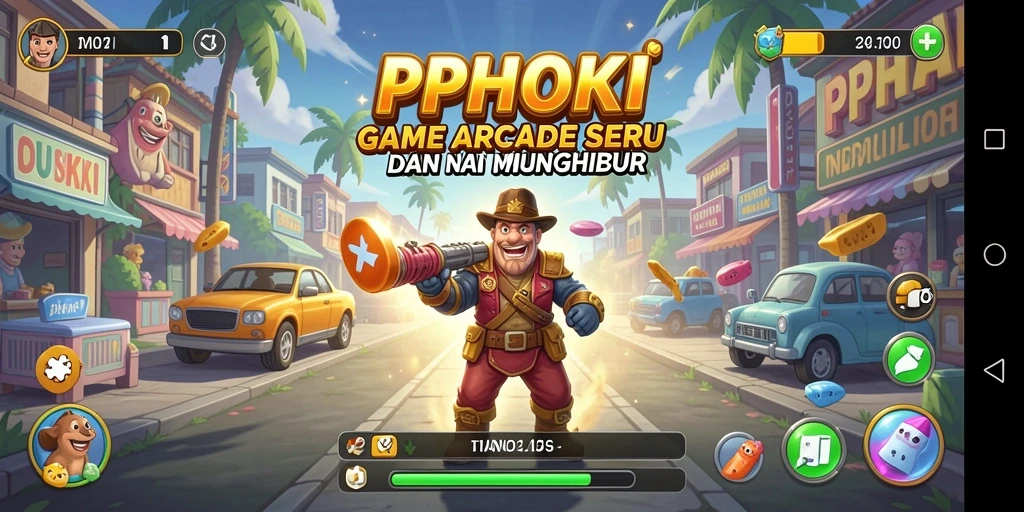 Tampilan gameplay <strong>PPHOKI</strong> yang seru dan mengasyikkan.