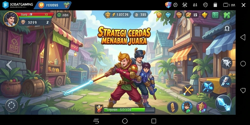 Tampilan gameplay SOBATGAMING yang menarik dan menantang di dunia strategi.